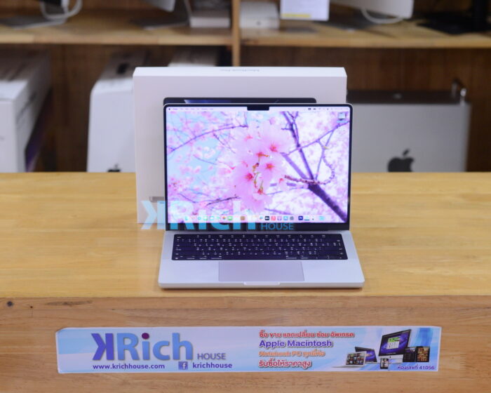 MacBook Pro Liquid Retina XDR 14-inch 2023 Apple M2 Pro CPU 10-Core GPU 16-Core RAM 16GB SSD 512GB ( Silver ) Full Box