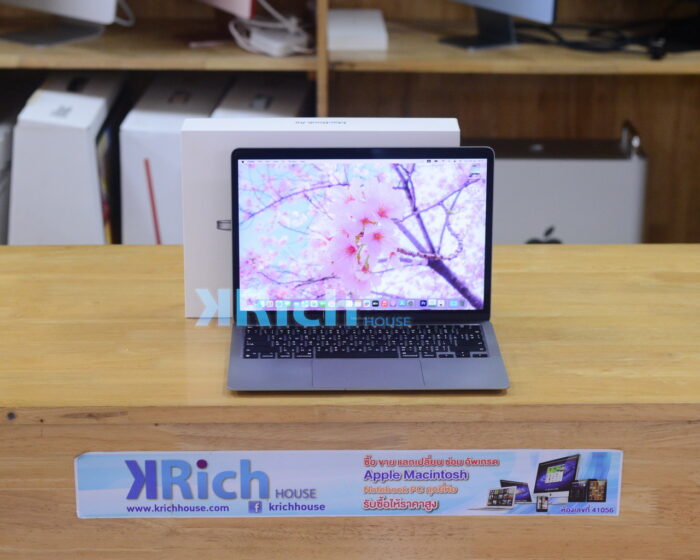 MacBook Air 13-inch 2020 Apple M1 8-Core GPU 8-Core RAM 8GB SSD 512GB ( Space Gray ) Full Box