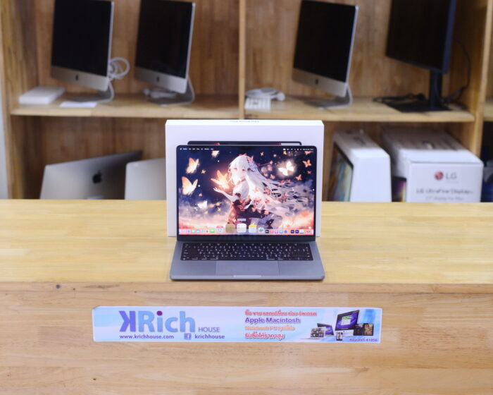 MacBook Pro Liquid Retina XDR 14-inch 2021 Apple M1 Pro CPU 10-Core GPU 16-Core RAM 16GB SSD 1TB ( Space Grey )Full Box