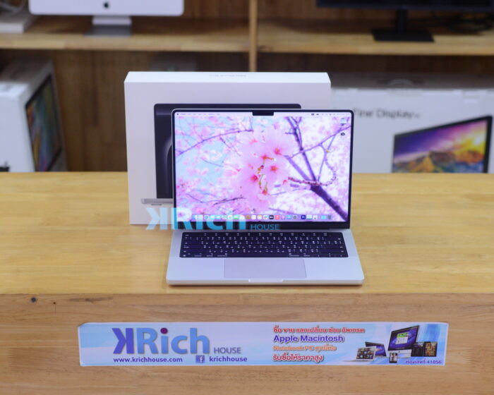MacBook Pro Liquid Retina XDR 14-inch 2024 Apple M4 CPU 10-Core GPU 10-Core RAM 16GB SSD 1TB ( Silver ) Full Box Apple Warranty 10-12-2025