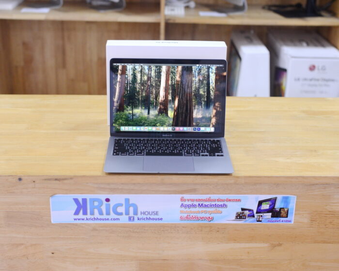 MacBook Air 13-inch 2020 Apple M1 8-Core GPU 7-Core RAM 8GB SSD 256GB ( Space Gray ) Full Box
