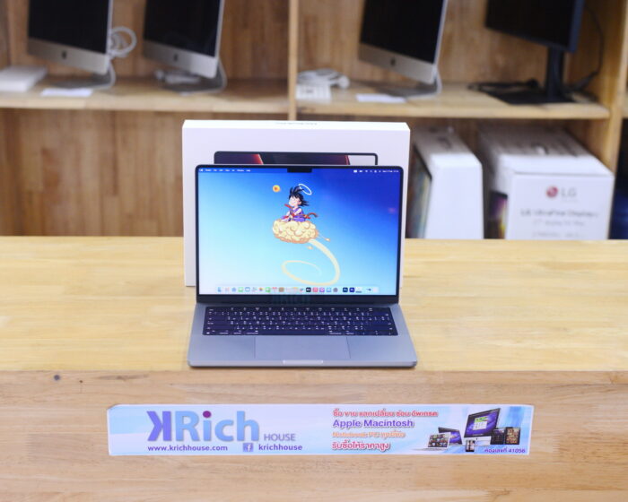 MacBook Pro Liquid Retina XDR 14-inch 2021 Apple M1 Pro CPU 8-Core GPU 14-Core RAM 16GB SSD 512GB ( Space Grey ) Full Box