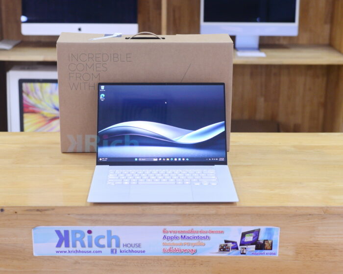 ASUS ZENBOOK S 16 OLED UM5606WA-RK917WF Ryzen AI 9 HX 370 2.20GHz/RAM 32GB/SSD 1TB/16″ 3K OLED 120Hz. /Radeon 890M/Box ( Scandinavian White ) / Asus Warranty 14-12-2027