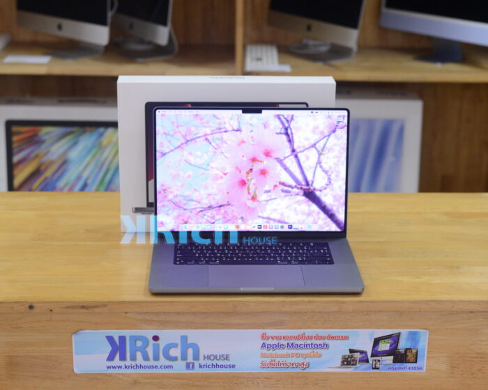 MacBook Pro Liquid Retina XDR 16-inch 2021 ( CTO ) Apple M1 Max CPU 10-Core GPU 32-Core RAM 32GB SSD 2TB ( Space Gray ) Full Box