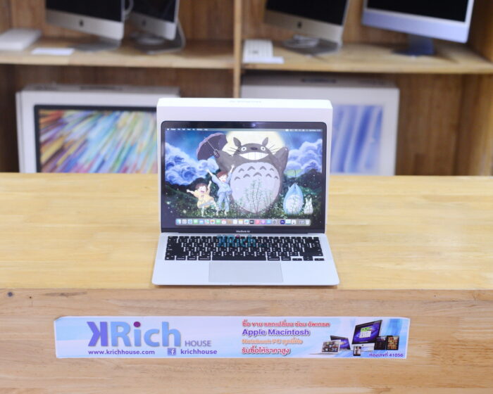 MacBook Air 13-inch 2020 Apple M1 8-Core GPU 7-Core RAM 8GB SSD 256GB ( Sliver ) Full Box