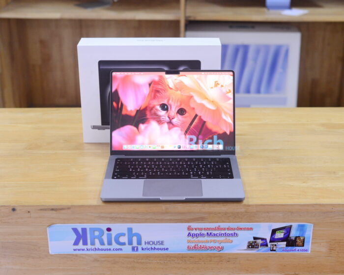 MacBook Pro Liquid Retina XDR 14-inch 2021 Apple M1 Pro CPU 10-Core GPU 16-Core RAM 16GB SSD 1TB ( Space Grey )Full Box