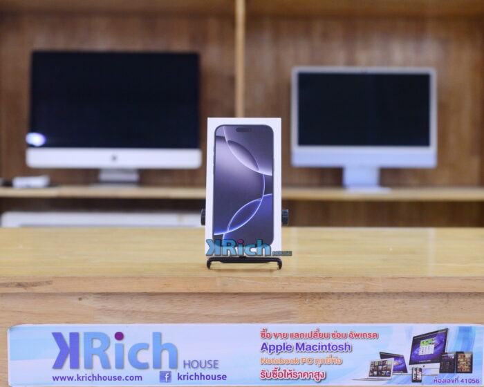 New in Box Apple iPhone 16 Pro Max 1TB Black Titanium Warranty 1 Year
