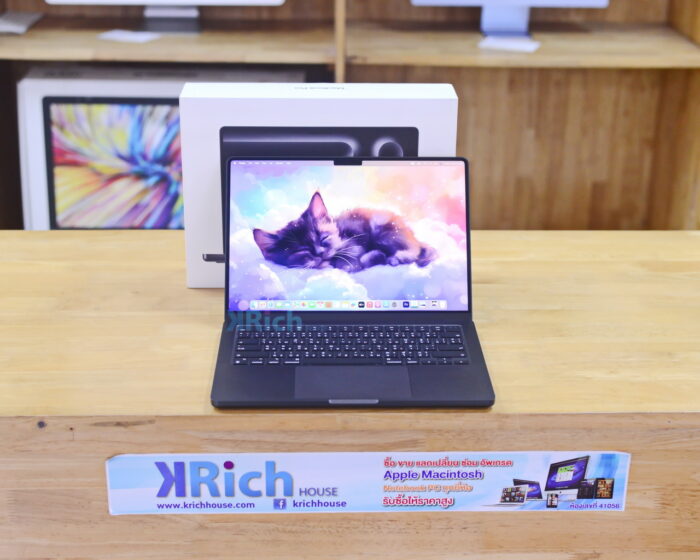 MacBook Pro Liquid Retina XDR 14-inch 2024 Apple M4 CPU 10-Core GPU 10-Core RAM 16GB SSD 512GB ( Space Black ) Full Box Apple Warranty 09-02-2026