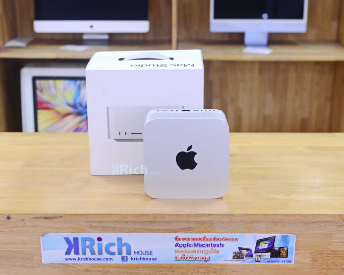 Mac Studio M2 Max 2023 12CPU– 30GPU RAM 32GB SSD 512GB Box