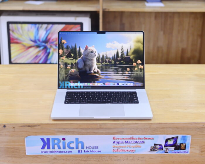 MacBook Pro Liquid Retina XDR 16-inch 2023 Apple M3 Max CPU 16-Core GPU 40-Core RAM 48GB SSD 1TB ( Silver ) *US Keyboard Apple Care+ Warranty 20-12-2026