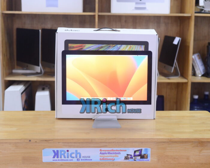 TOP MODEL – iMac 21.5-inch Retina 4K 2017 / 4-Core i5 3.4GHz RAM 8GB Fusion Drive 1TB Pro 560(4GB) Box ไม่มีเมาส์ ไม่มีคีย์บอร์ด