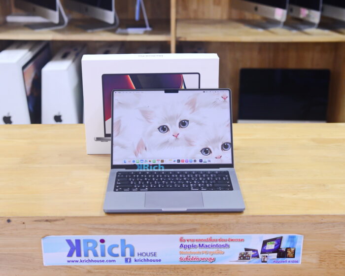 MacBook Pro Liquid Retina XDR 14-inch 2021 Apple M1 Pro CPU 8-Core GPU 14-Core RAM 16GB SSD 512GB ( Space Grey ) Full Box
