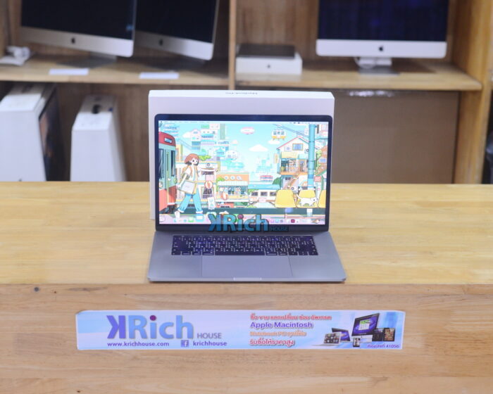 MacBook Pro Retina 15-inch 2018 6-Core i7 2.2GHz Ram 16GB SSD 256GB Radeon Pro 555X ( Space Grey ) Box
