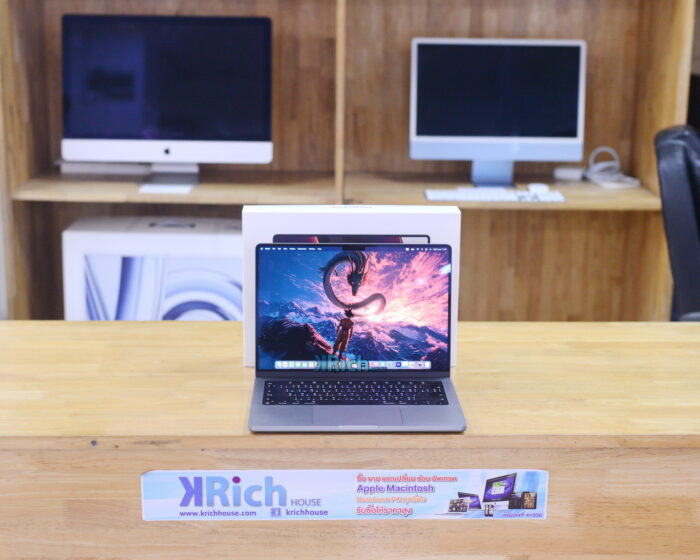 MacBook Pro Liquid Retina XDR 14-inch 2021 Apple M1 Pro CPU 10-Core GPU 16-Core RAM 16GB SSD 1TB ( Space Grey ) Full Box