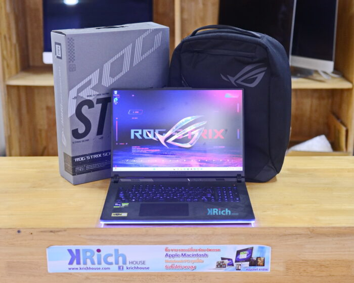 ASUS ROG STRIX SCAR 18 G834JYR-R6052W (OFF BLACK) Intel Core i9-14900HX 2.20GHz RAM 32GB SSD RTX 4090 Laptop (18-inch WQXGA 2560x1600 @240Hz) Full Box + Bag * Asus Warranty 01-03-2027