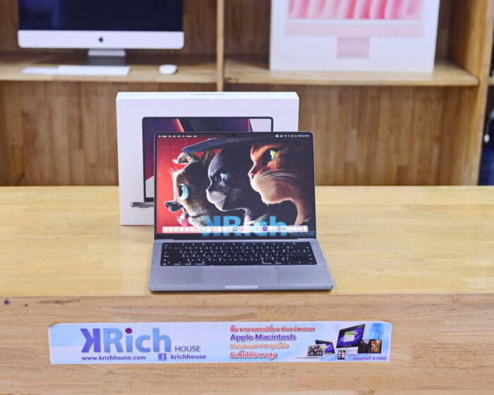 MacBook Pro Liquid Retina XDR 14-inch 2021 Apple M1 Pro CPU 8-Core GPU 14-Core RAM 16GB SSD 2TB ( Space Grey ) Full Box