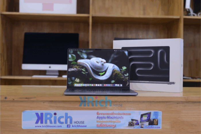 MacBook Pro Liquid Retina XDR 14-inch 2023 Apple M3 CPU 8-Core GPU 10-Core RAM 8GB SSD 512GB ( Space Gray ) Full Box