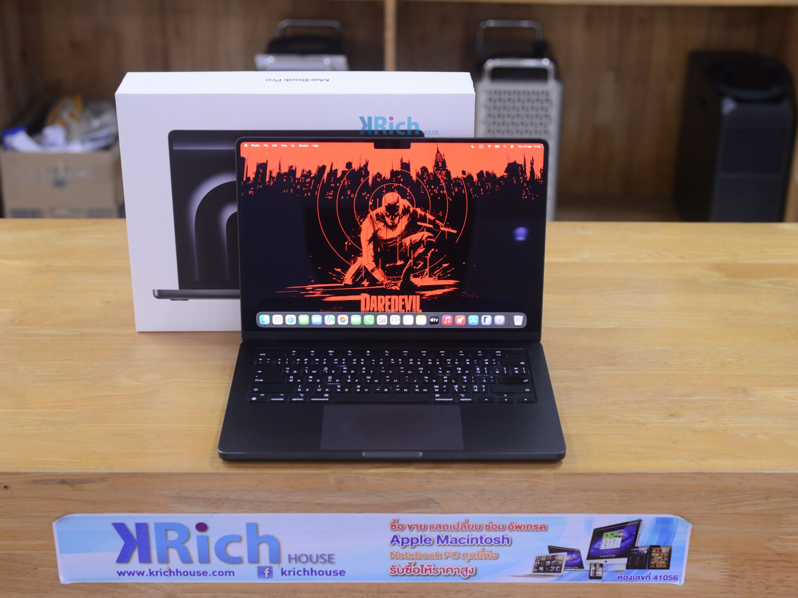 MacBook Pro Liquid Retina XDR 14-inch 2024 Apple M4 Pro CPU 12-Core GPU 16-Core RAM 24GB SSD 512GB ( Space Black ) Fullbox Warranty Apple 17-05-2026