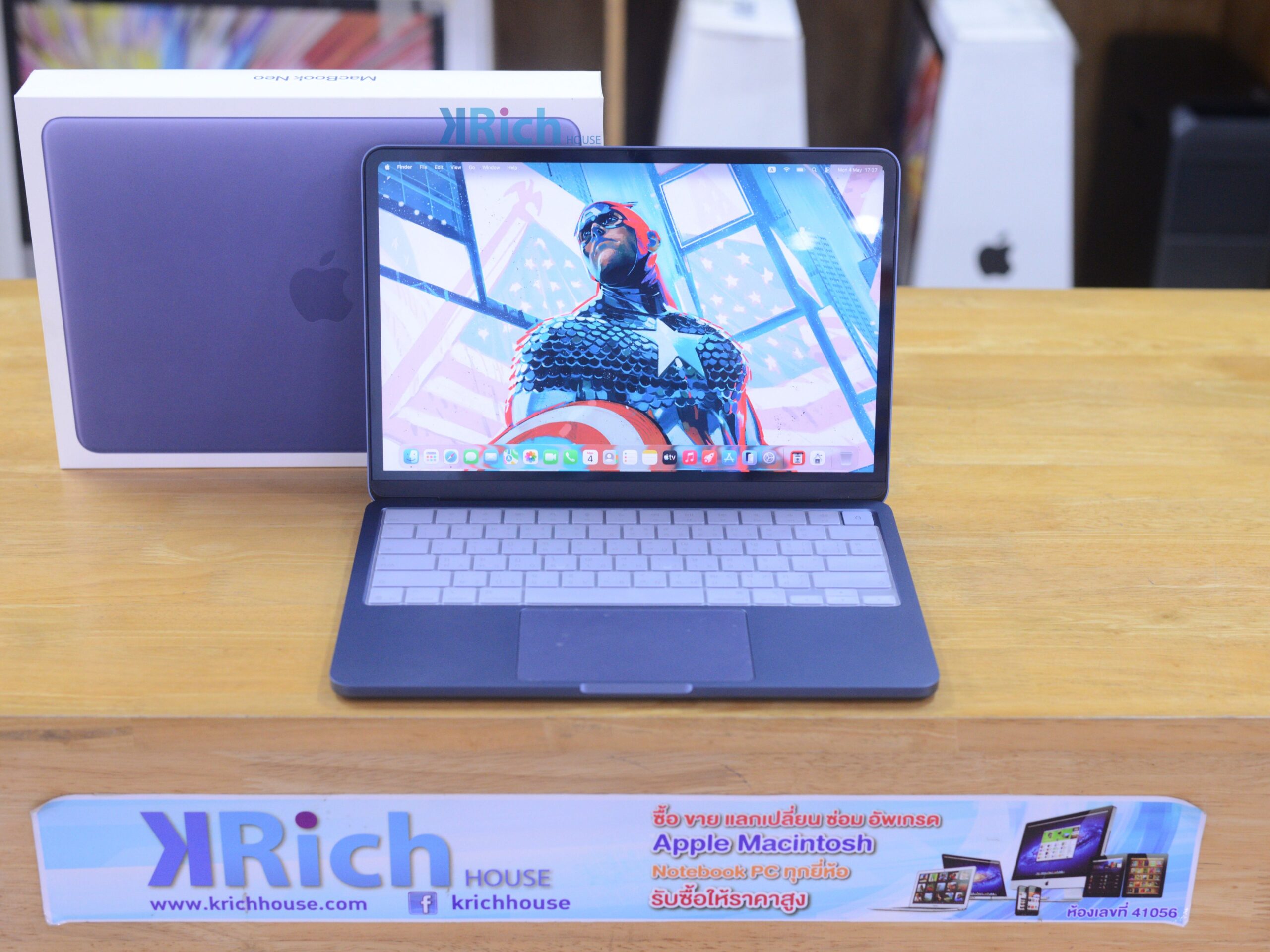 MacBook Neo 13-inch 2026 A18 Pro 6-CPU 5-GPU RAM 8GB SSD 256GB ( Indigo ) Full Box/Apple Warranty 26-03-2570