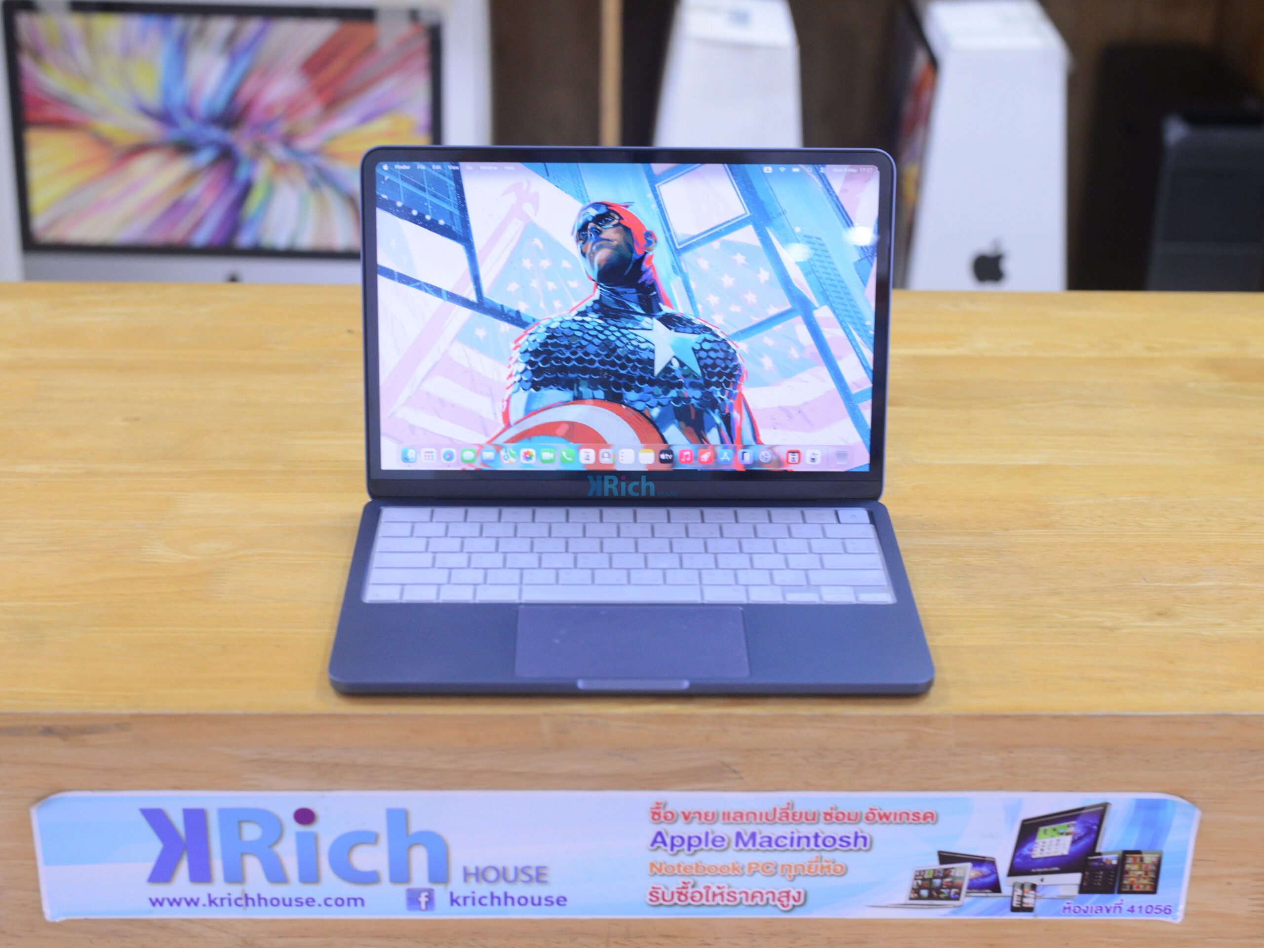 MacBook Neo 13-inch 2026 A18 Pro 6-CPU 5-GPU RAM 8GB SSD 256GB ( Indigo ) Full Box/Apple Warranty 26-03-2570 - Image 2