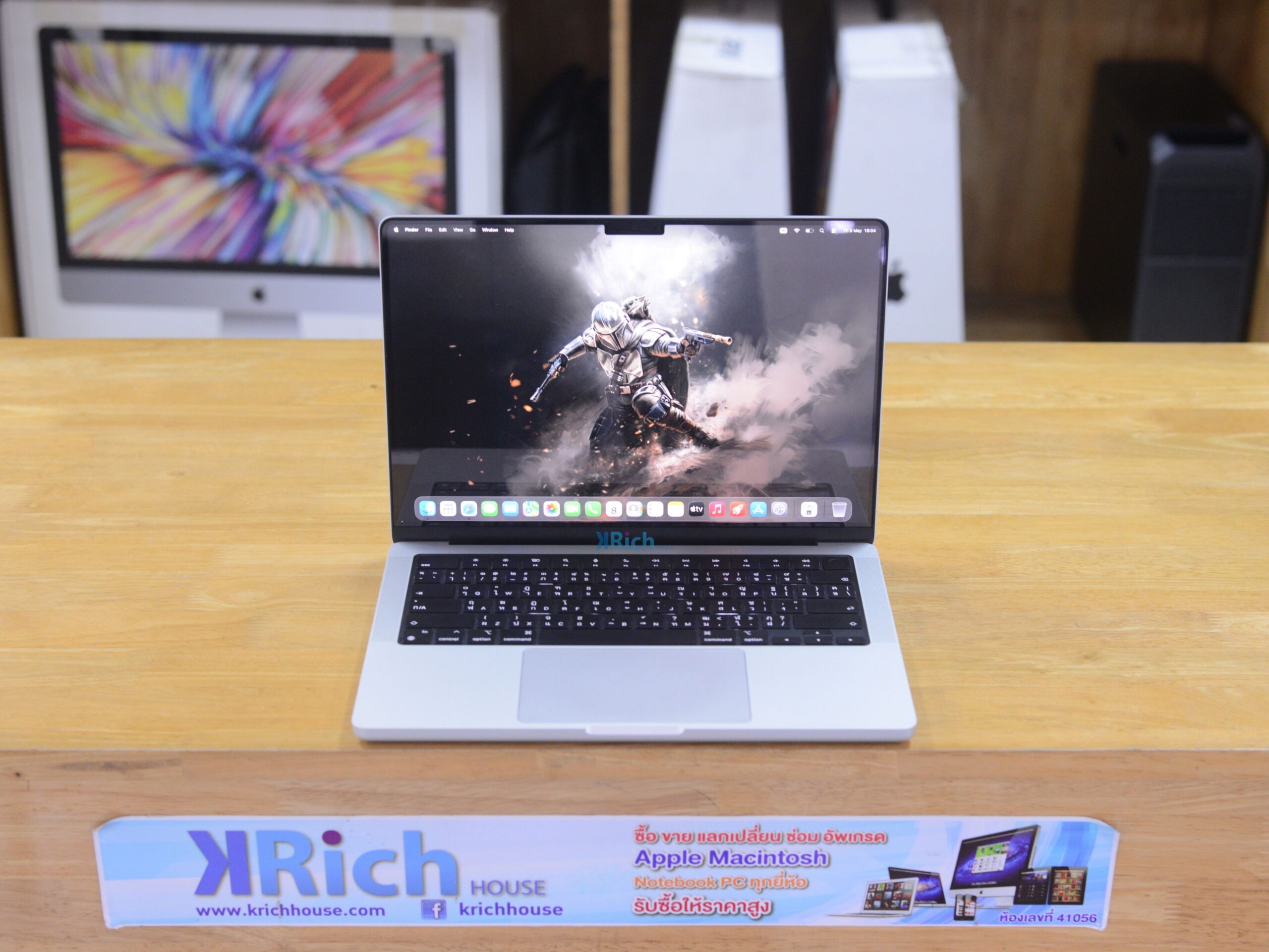 MacBook Pro Liquid Retina XDR 14-inch 2024 Apple M4 Pro CPU 12-Core GPU 16-Core RAM 24GB SSD 512GB ( Silver ) Fullbox APC+ 29-10-2028 - Image 2