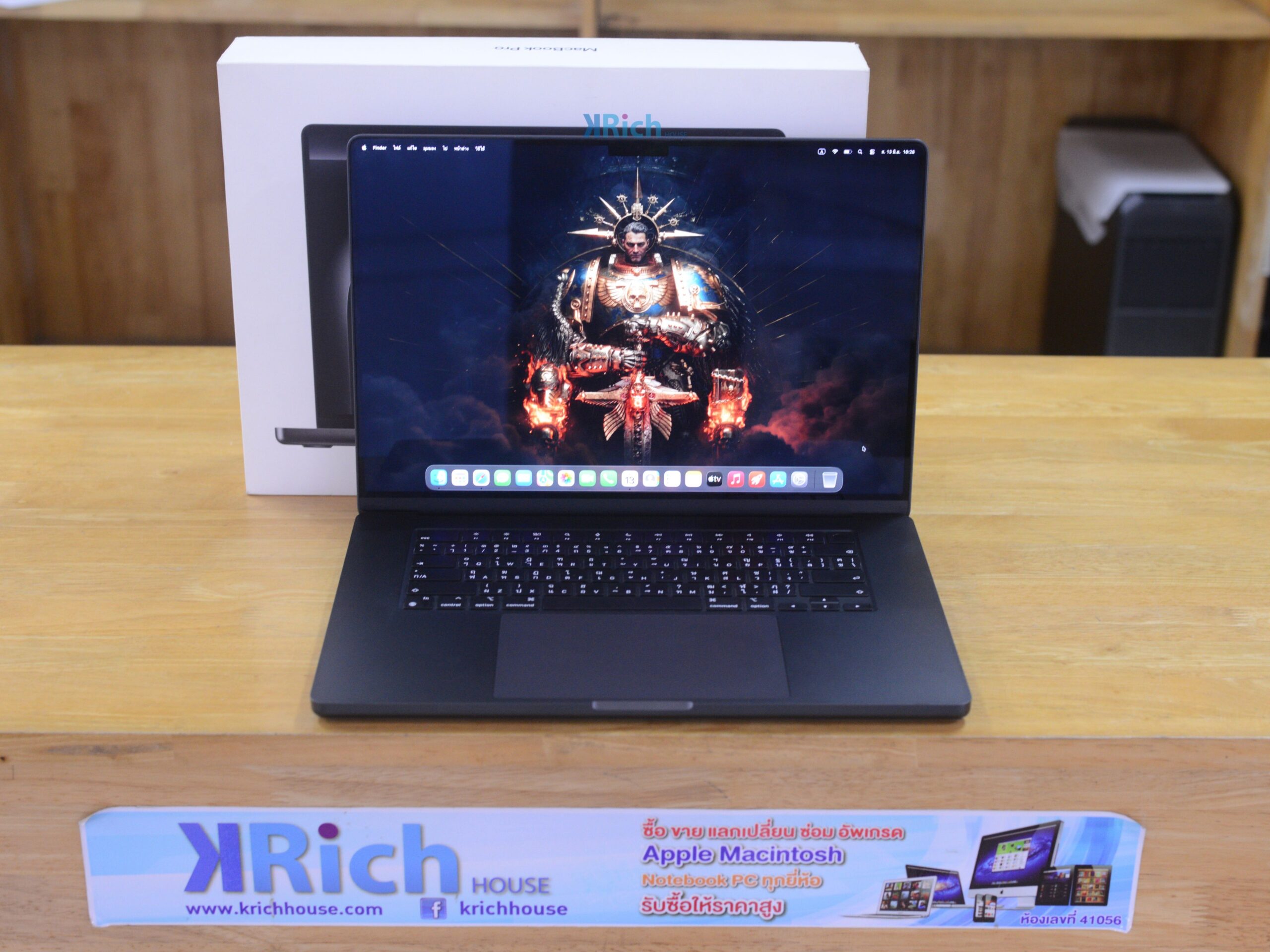 MacBook Pro Liquid Retina XDR 16-inch 2023 Apple M3 Max CPU 16-Core GPU 40-Core RAM 48GB SSD 1TB ( Space Black ) Full Box