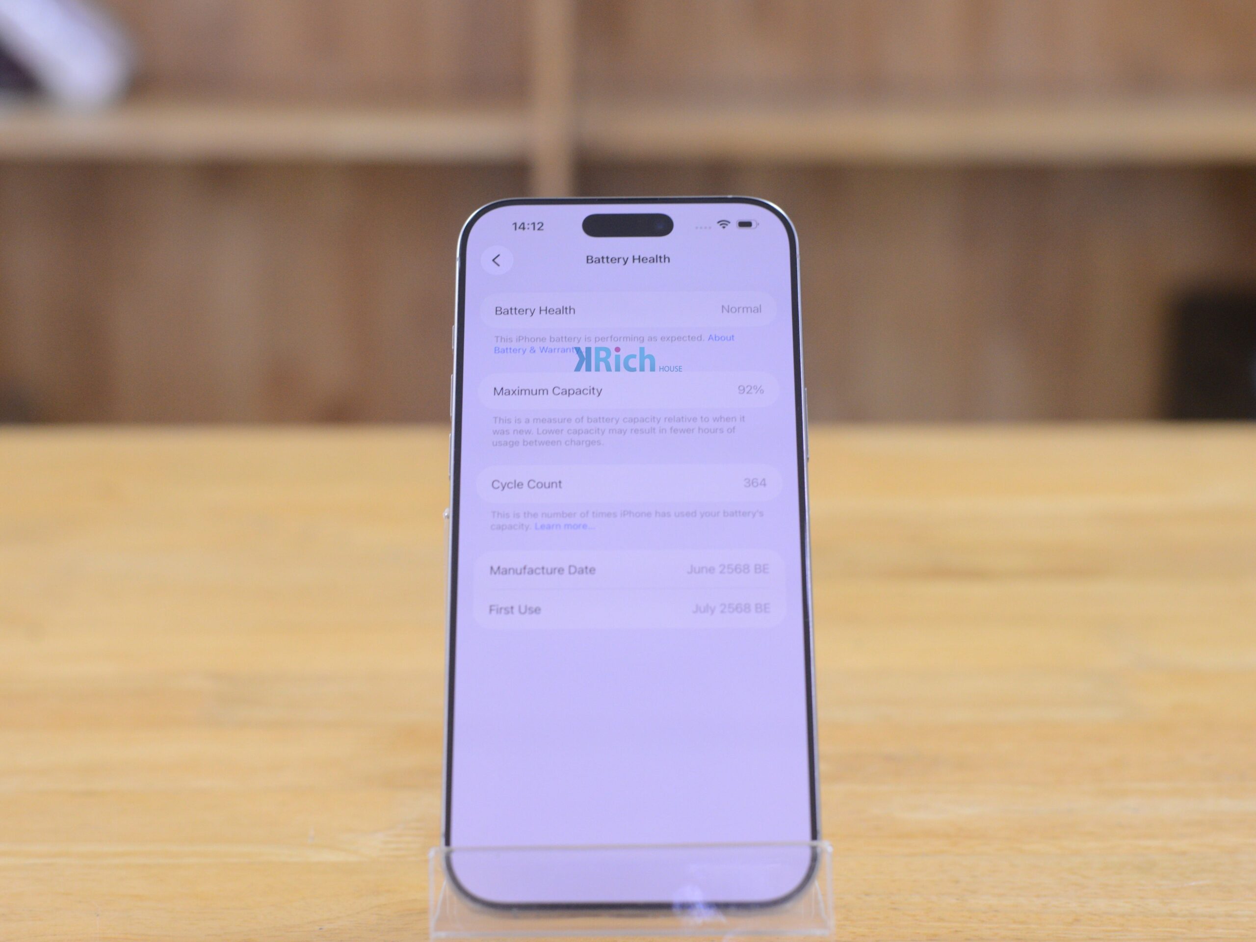 iPhone 16 Pro Max 256GB Natural Titanium Warranty 10-07-2026 - Image 3