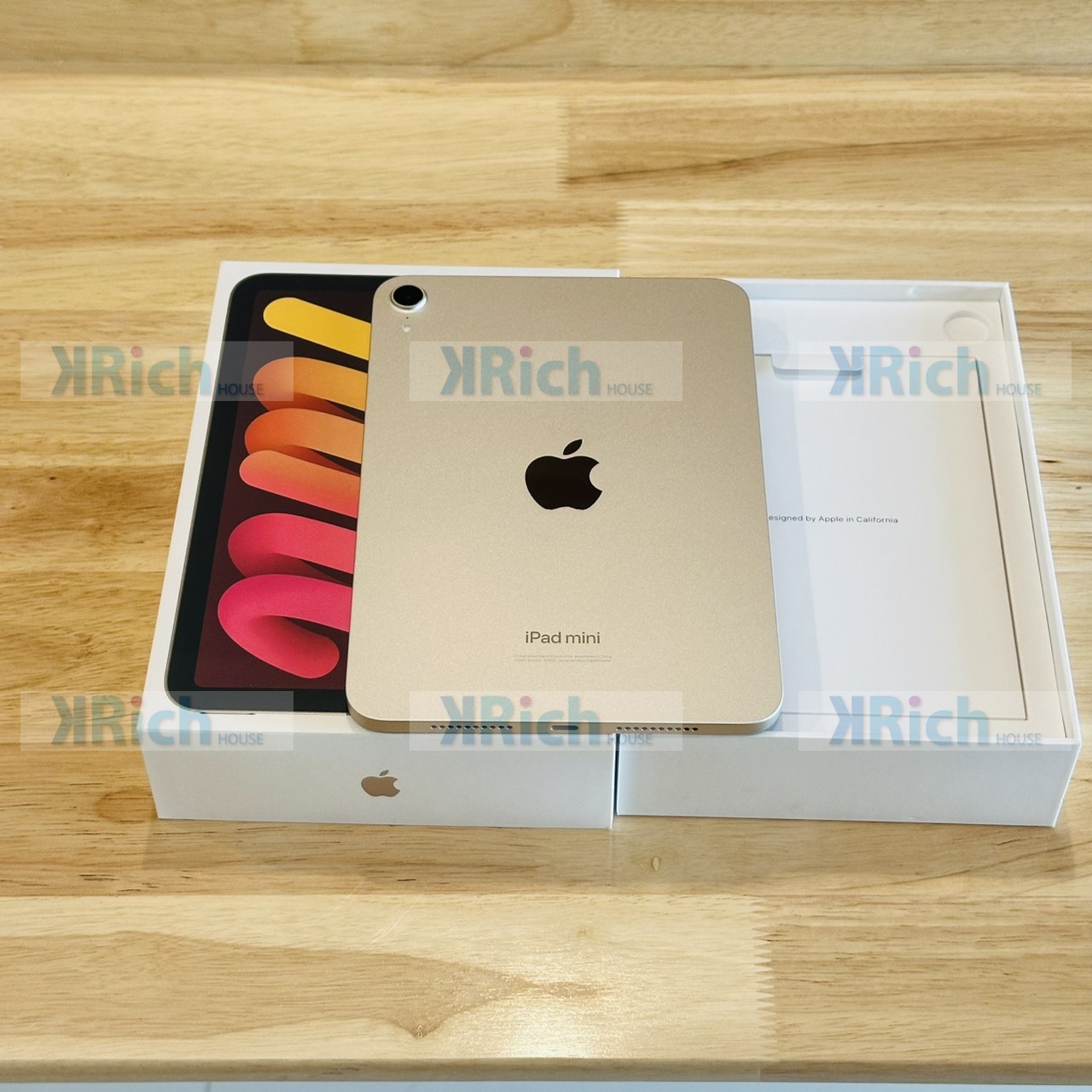 Apple iPad mini (A17 Pro) Wi-Fi 2024 Starlight A17 Pro 6-Core CPU 5-Core GPU 8GB RAM 128GB Used with Screen Protector Apple Center Warranty Until 03 Aug 2027 - Image 2