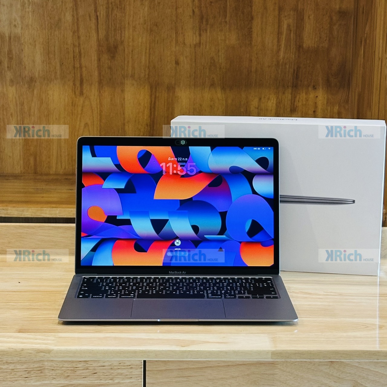Apple MacBook Air 13-inch (M1, 2020) MacBook Air 13-inch (M1, 2020) M1 8-Core CPU 7-Core GPU 8GB 256GB SSD Space Gray Used Apple Care Plus15-07-2027