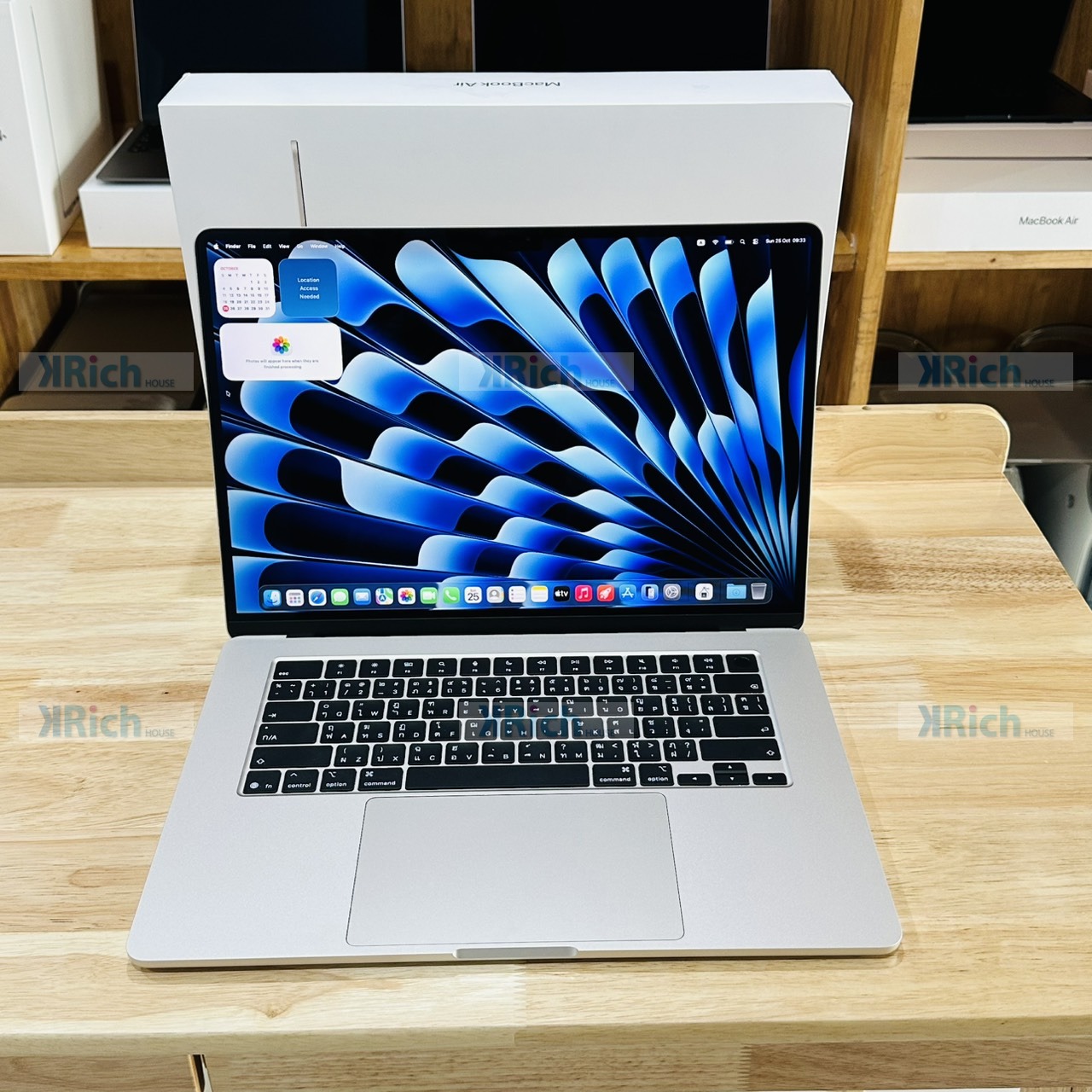 MacBook Air 15-inch (M5) 2026, 10-Core CPU, 10-Core GPU, 16GB, 512GB SSD, Used, Warranty until 25 Aug 2027