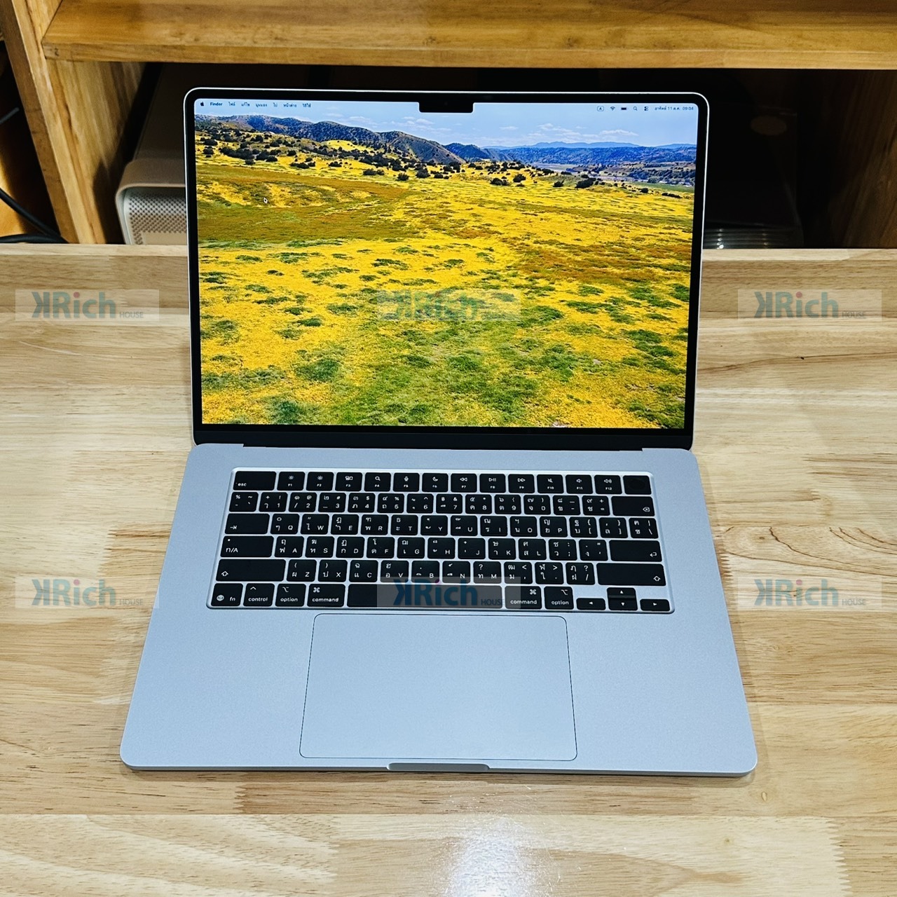 MacBook Air 15-inch (M4, 2025) Sky Blue, M4 10-Core CPU 10-Core GPU, 16GB, 512GB SSD, Used, 1 Month Store Warranty - Image 2