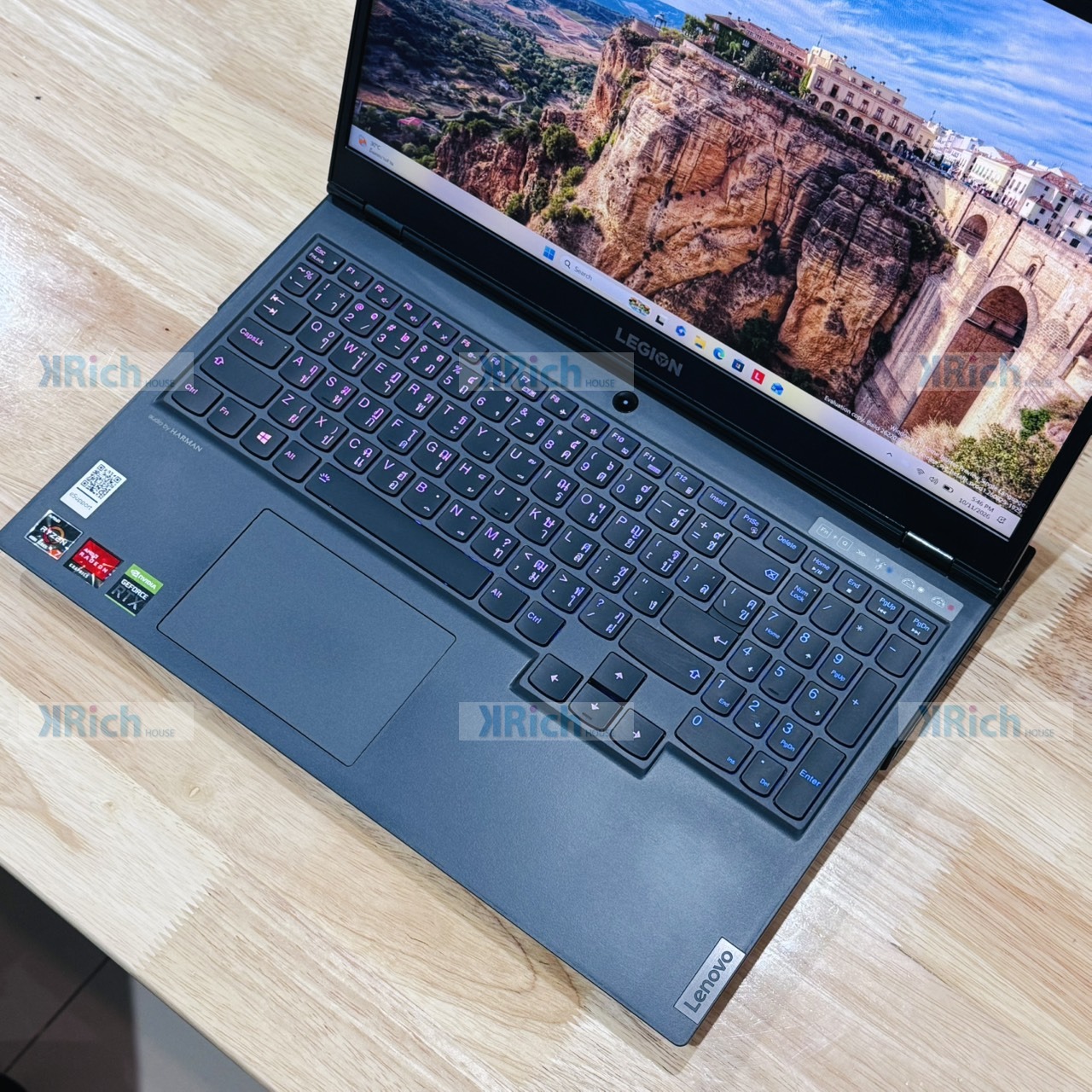 Lenovo Legion 5 15ARH05H (2020) AMD Ryzen 7 4800H 8-Core NVIDIA GeForce RTX 2060 6GB 16GB RAM 512GB SSD Used 1-Month Warranty - Image 2