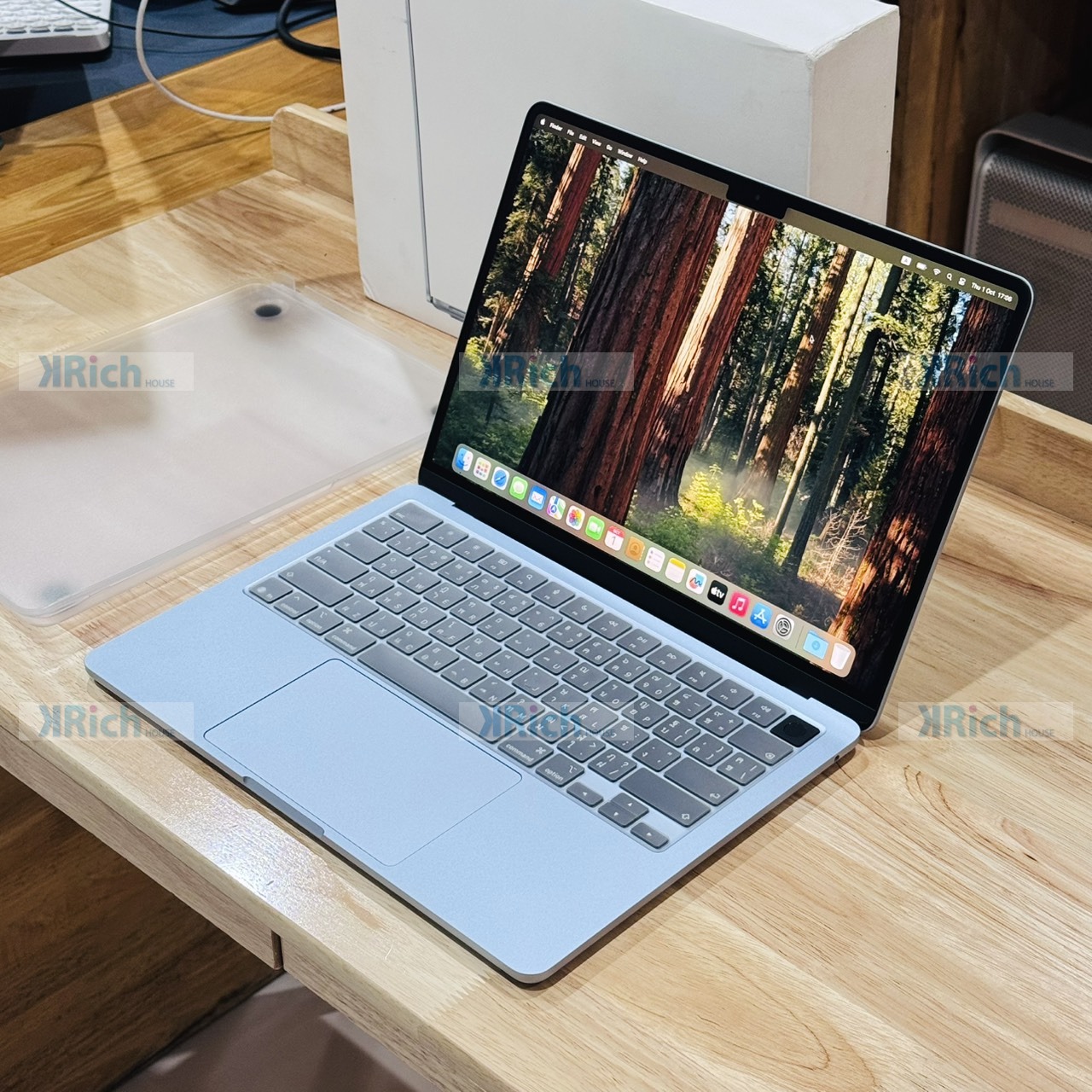 Apple MacBook Air 13-inch (2025) M4 10-Core CPU 8-Core GPU 16GB 256GB Sky Blue Used Warranty until 27 Jan 2027 - Image 3