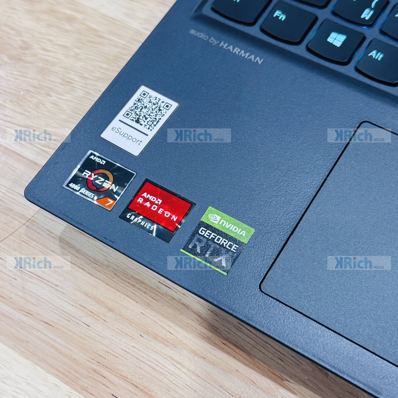 Lenovo Legion 5 15ARH05H (2020) AMD Ryzen 7 4800H 8-Core NVIDIA GeForce RTX 2060 6GB 16GB RAM 512GB SSD Used 1-Month Warranty - Image 4