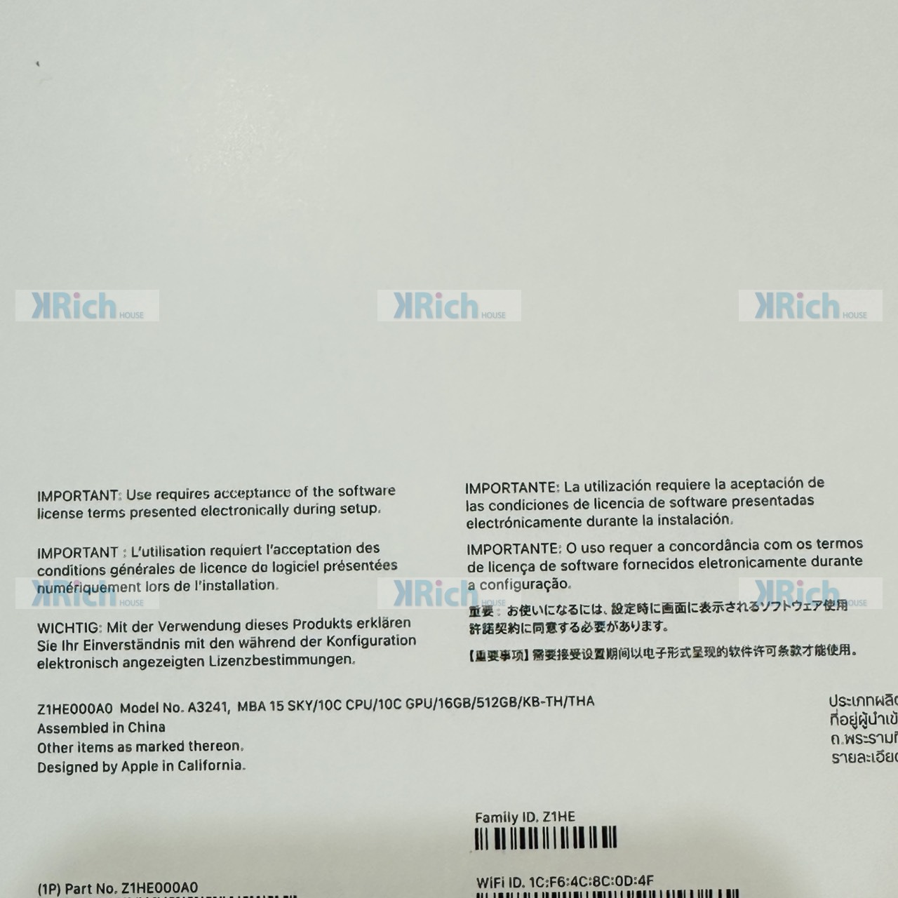 MacBook Air 15-inch (M4, 2025) Sky Blue, M4 10-Core CPU 10-Core GPU, 16GB, 512GB SSD, Used, 1 Month Store Warranty - Image 7
