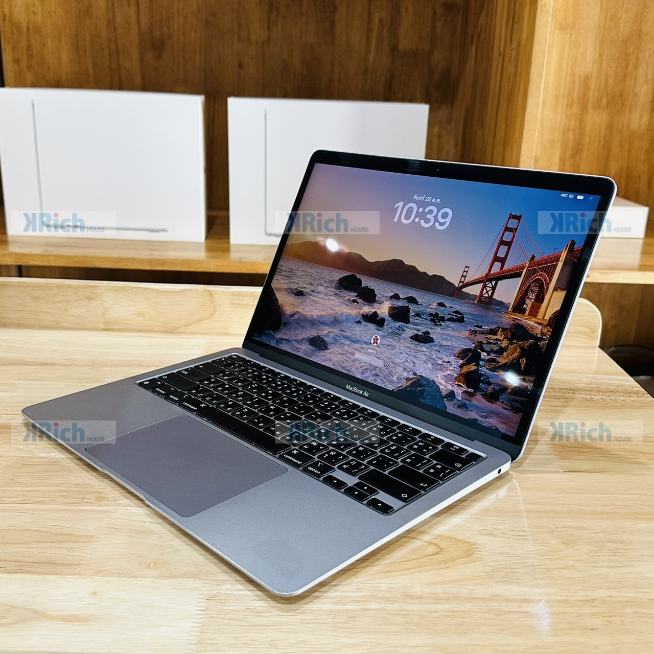 MacBook Air (M1, 2020) 8-Core CPU 7-Core GPU 8GB 256GB Space Gray Used 1-Month Store Warranty - Image 10