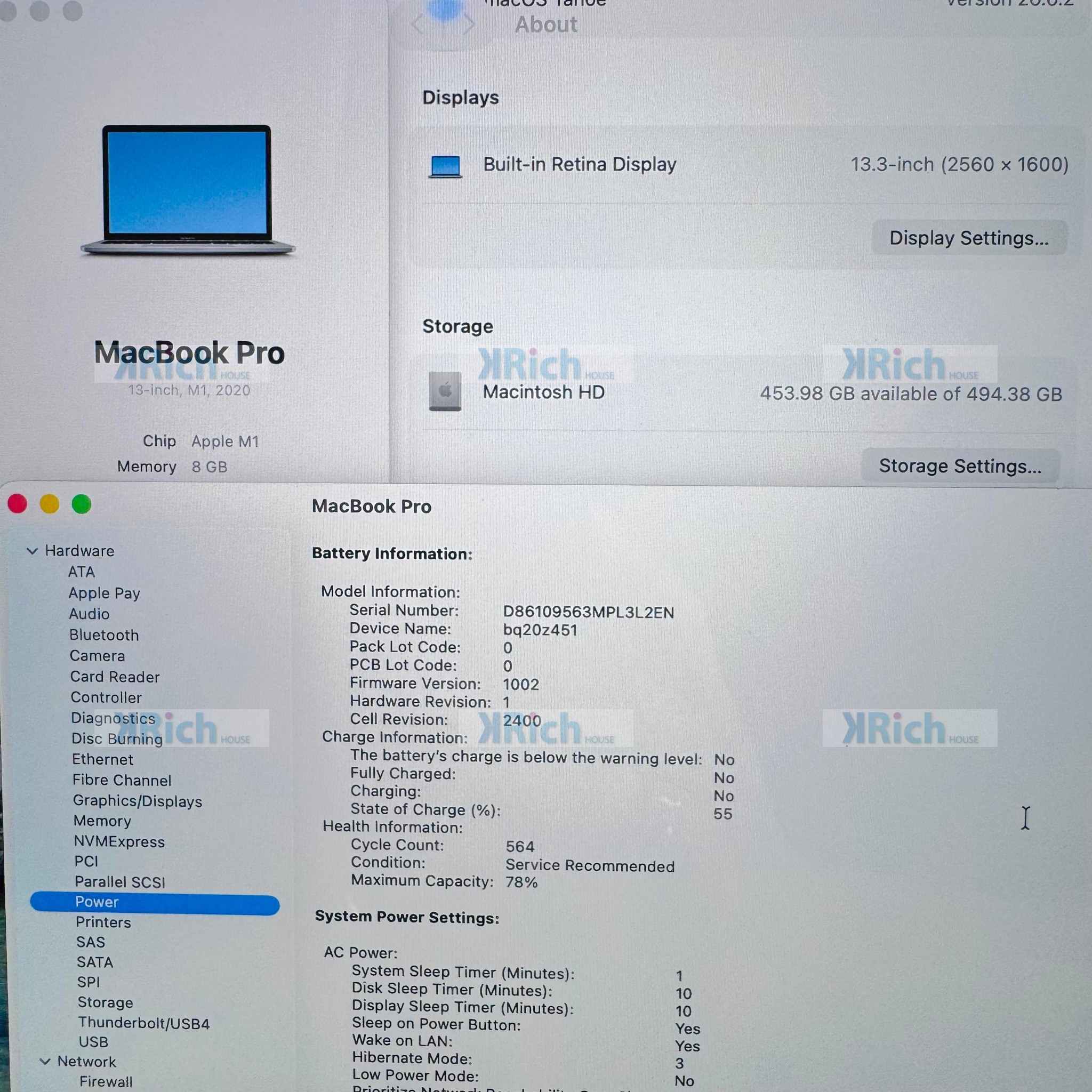 MacBook Pro 13-inch M1 CPU 8-Core / GPU 8-Core 8GB 512GB 2020 Used Excellent New Battery Replacement Included 1-Month Warranty - Image 10