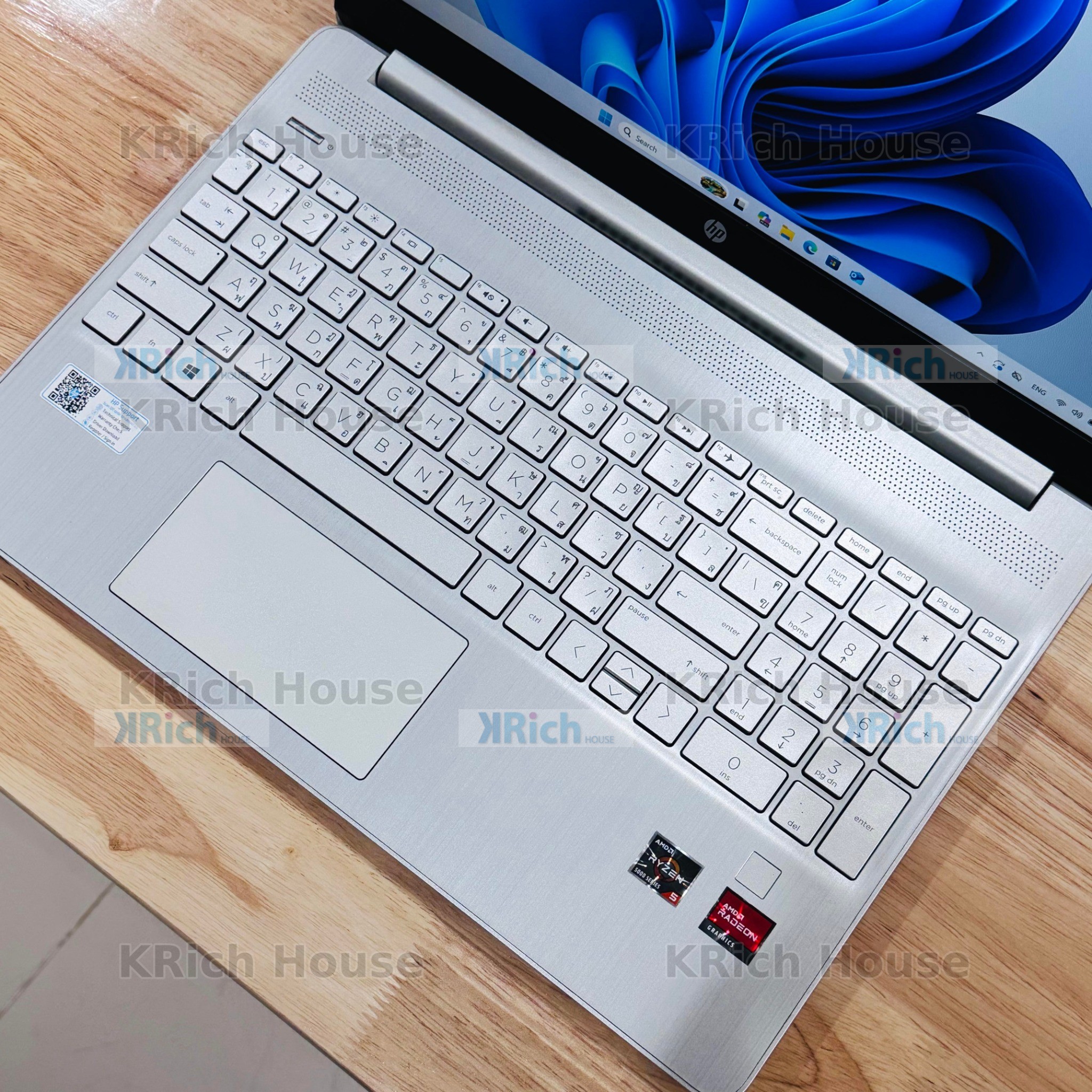 HP Laptop 15s-eq2063AU Ryzen 5 5500U 16GB 512GB SSD 15.6-inch FHD Used 1-Month Warranty - Image 6